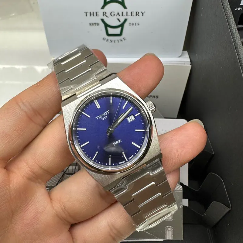 Tissot PRX Swiss Quartz 35mm Blue Dial Unisex Watch- T137.210.11.041.00